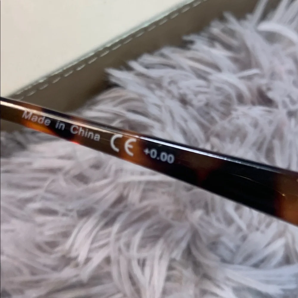 🌹HENOTIN • Unisex Blue Light Blocking Tortoise Rectangle Glasses